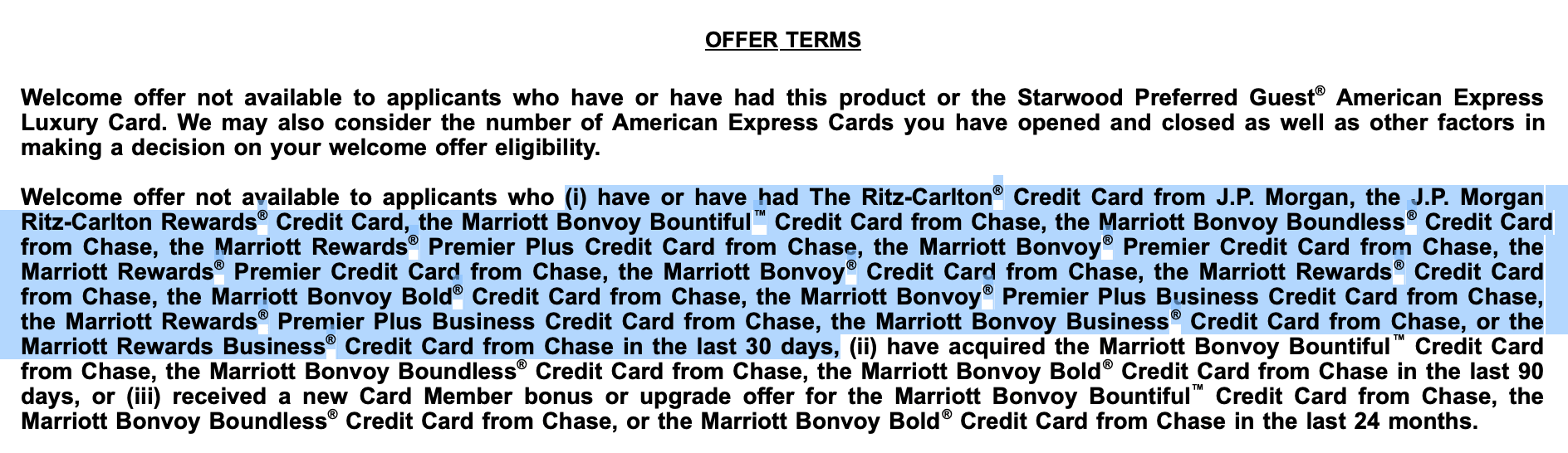 You are currently viewing One Table To Help You Understand Marriott Bonvoy Co-branded Cards Welcome Offer Eligibility (2023.2 Update: Major New Restrictions)