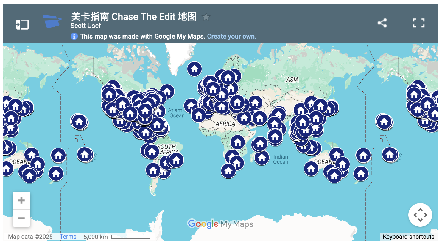 Read more about the article A Map for The Edit by Chase Travel
